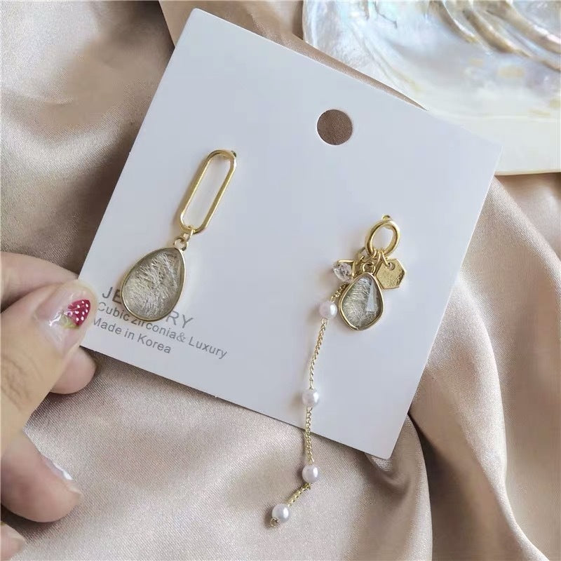 Vintage Opal Long Temperament Pearl Earrings – Holiday Gift Ideas — 1