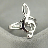 Unique Hollow Out Musical Notes Rings For Women – Jewelry Gift Ideas — 8
