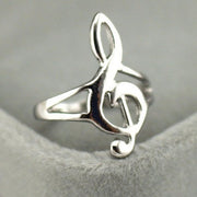 Unique Hollow Out Musical Notes Rings For Women – Jewelry Gift Ideas — 8