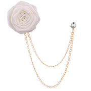 Fashion Handmade Rose Brooch Tassel Men Suit – Stylish Gifts — 16