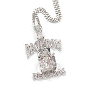 Pendant Full Of Zircon Monogram Necklace Hip Hop – Jewelry Gift Ideas — 3