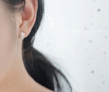 Leaf short earrings – Thoughtful Gifts — 5