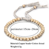 Hand-woven Creative Shaped Copper Beads Play – Jewelry Gift Ideas — 2