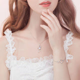 Wishing Star Aurora Glass Star Simple Clavicle – Jewelry Gift Ideas — 4