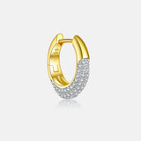 S925 Sterling Silver Small Ear Ring Simple Fashion – Stylish Gifts — 4