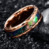 Electroplated Rose Gold Inlaid Abalone Shell Men's – Gifts for Him — 6