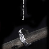 Marcasite Ins Trendy Single Men's Ring – Gifts for Him — 1