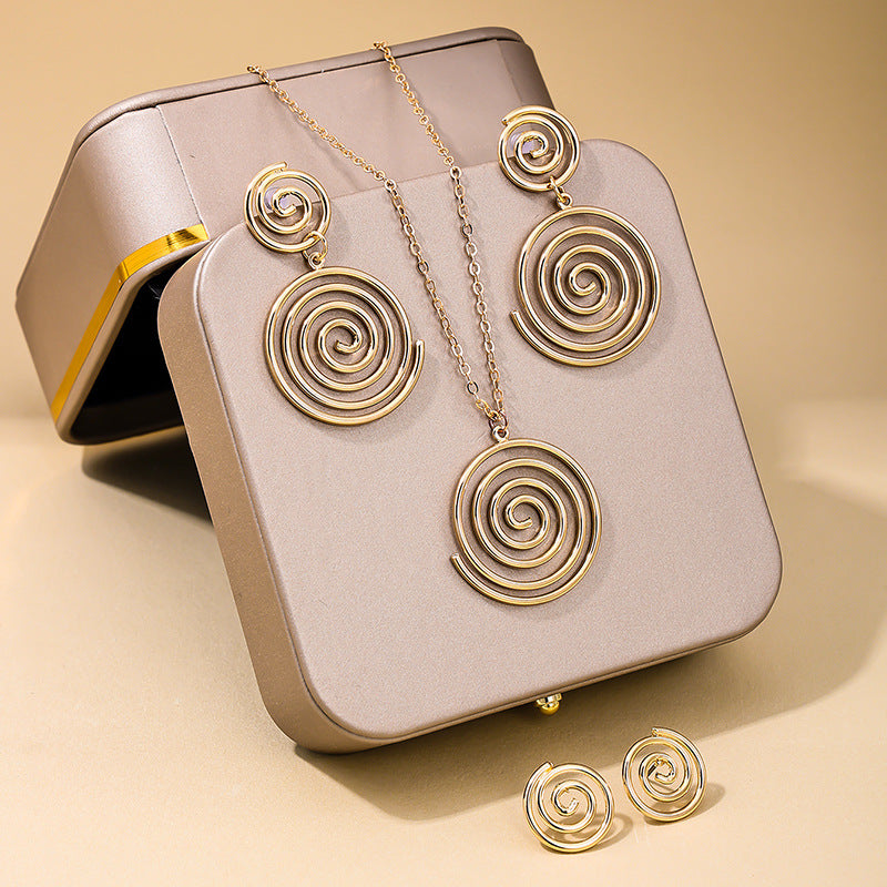 Vortex Necklace Hollow Out Niche Hip Hop – Jewelry Gift Ideas — 1