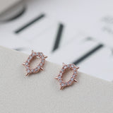 Women's Geometric Irregular Hollow Ring Diamond – Gifts for Her — 1
