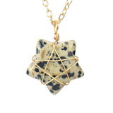 Women's Natural Crystal Agate Necklace – Jewelry Gift Ideas — 7