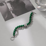 Cool Wind Natural Stone Bead Bracelet For Men – Jewelry Gift Ideas — 4