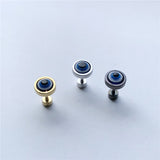 Personality Men's Stainless Steel Eye Pattern Stud – Gifts for Him — 5