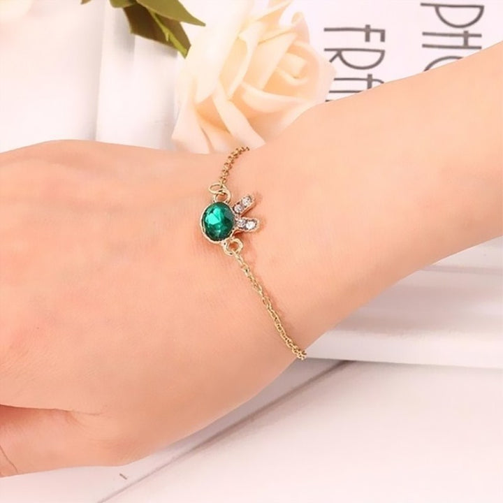 Alloy Rabbit Diamond Diamond Bracelet Lady – Jewelry Gift Ideas — 1