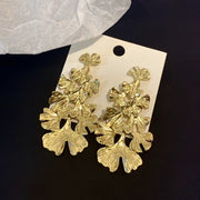 French Retro Gold High-grade Design Earrings For Women – Gifts for Her — 1