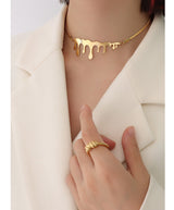 Niche Water Drop Element Necklace Clavicle Chain – Jewelry Gift Ideas — 12