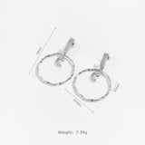 Fashion Premium Design Sense Earrings Circle Pendant – Stylish Gifts — 2