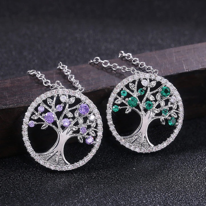 Fashion Tree Of Life Ladies Necklace Natural Style – Stylish Gifts — 1