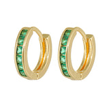 Fashion Copper Plating 18K Gold Earrings Ins Geometric – Stylish Gifts — 3