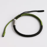 Army Green Navy Blue Mixed Color Braided Bracelet – Jewelry Gift Ideas — 3