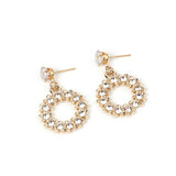 Geometric Circle Earring With Micro - Insert – Jewelry Gift Ideas — 2