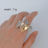 Personalized Retro Adjustable Gold And Silver – Holiday Gift Ideas — 2