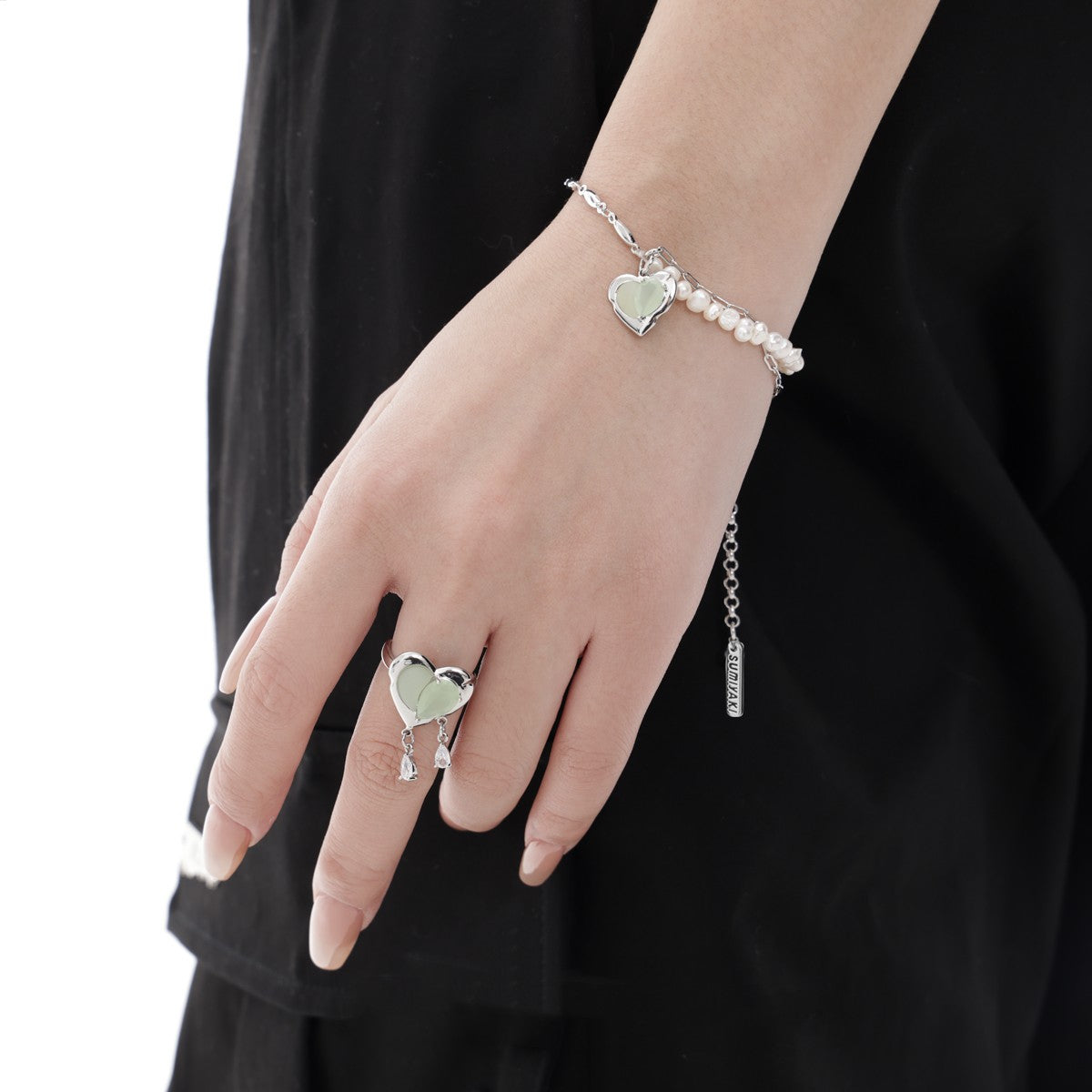 Qingti Heart Series Bracelet For Women – Jewelry Gift Ideas — 1