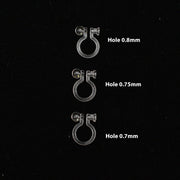 Painless Ear Piercing Transparent U-shaped Resin – Surprise Gifts — 3
