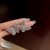 Silver Stud Rhinestone-encrusted Zircon – Special Occasion Gifts — 3