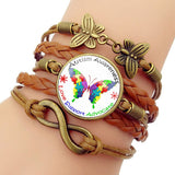 Time Gem Butterfly 8 Character Retro Bracelet – Jewelry Gift Ideas — 1