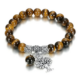 Tree Of Life Simple Natural Stone Bracelet – Jewelry Gift Ideas — 4
