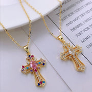 Ins Retro Punk Cross Personality Pendant Necklace – Jewelry Gift Ideas — 1
