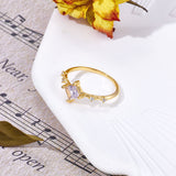 High Grade Lavender Crystal Ring – Surprise Gifts — 2