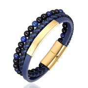 Woven leather bracelet – Jewelry Gift Ideas — 5