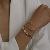 Personality Simple Tassel Cross Chain Bracelet – Jewelry Gift Ideas — 3
