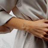 Stainless steel 8 - word bracelet bracelet – Jewelry Gift Ideas — 5