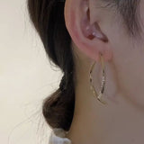 Small Design Of Front And Back Cross Earrings – Small Gift Ideas — 3