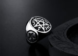 Five-star men's titanium steel ring – Gifts for Him — 5