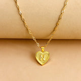 Hexagon Imitation Gold Pendant Necklace Peach – Jewelry Gift Ideas — 10