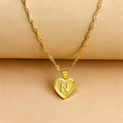 Hexagon Imitation Gold Pendant Necklace Peach – Jewelry Gift Ideas — 10