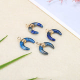 Stone Crescent Shaped Pendant Necklace – Jewelry Gift Ideas — 2