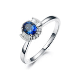 Jewelry 18k Gold Natural Sapphire Women's Ring – Jewelry Gift Ideas — 5