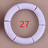 Acrylic Women's Elbow Elastic Glossy Bracelet – Jewelry Gift Ideas — 2