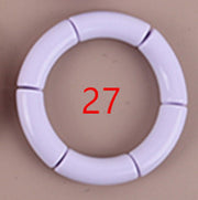 Acrylic Women's Elbow Elastic Glossy Bracelet – Jewelry Gift Ideas — 2