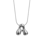 Brass Glossy Balloon English Letter Pendant – Jewelry Gift Ideas — 7
