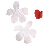 Flower Exaggerated Earrings Women's Valentine's Day – Gifts for Her — 3