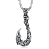 Vintage Stainless Steel Ocean Romance Fish Hook – Jewelry Gift Ideas — 3