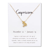 Twelve Constellation Necklace Pendant Female – Jewelry Gift Ideas — 10