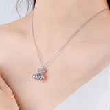 Clavicle Chain Smart Cute Bear Zircon Necklace – Jewelry Gift Ideas — 2