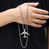 Fashion Trinket Jewelry Plane Necklace – Jewelry Gift Ideas — 5
