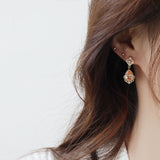Fairy Gentle Stud Earrings S925 Silver Needle Women's – Gifts for Her — 2